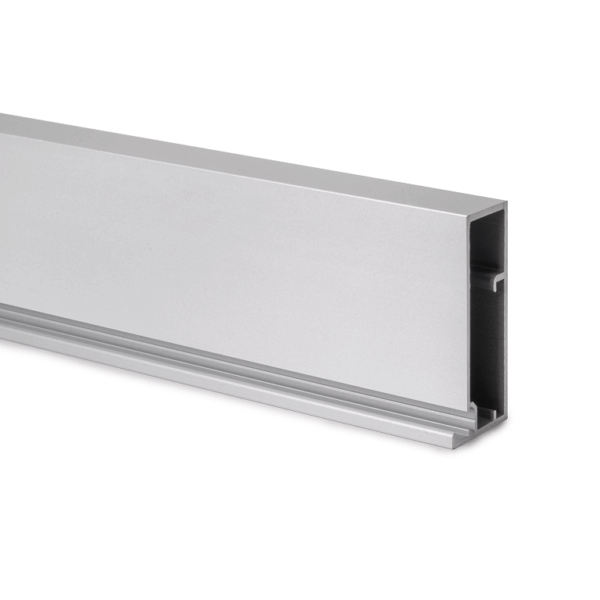 Profilo per Anta modello Plus 11 mm.45x21x3,5 Asta cm.390 Anodizzato Opaco |  Emuca